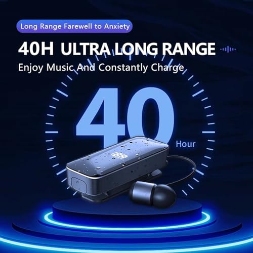 Auricular Bluetooth Lavaliere In Ear con Micrófono miniatura 6