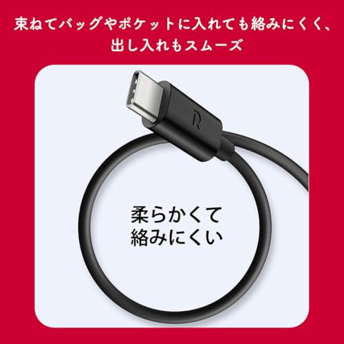 ドコモ純正 USBケーブル 1.0m Type-C to C 03M ホワイト 最大60W 急速充電 高耐久 温度保護機能 充電データ転送対応