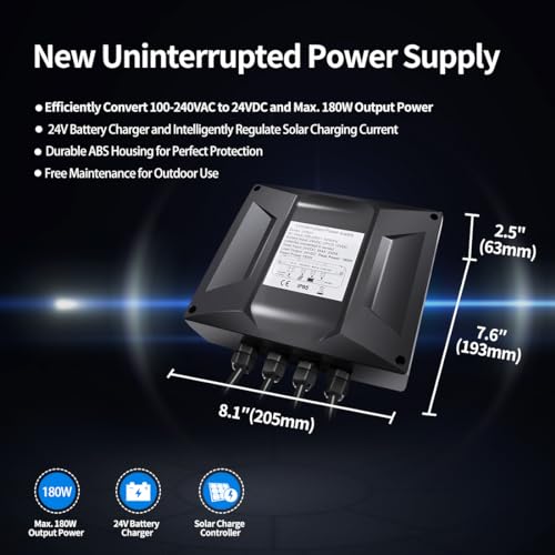 image for TOPENS UPS01 Uninterrupted Power Supply Adapter AC 100-240V to DC 24V 