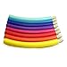 Weighted Hula Hoop, Trim Hoop 4B - 4 lb Large, Weight Loss Fitness Sports Hoop with No Wavy Ridges (Rainbow Colors)