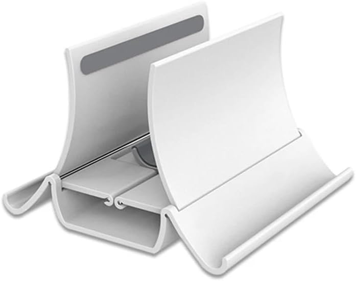 Desk Vertical Laptop Stand Fixed Base Professional Stable Storage Computer Accessories Support