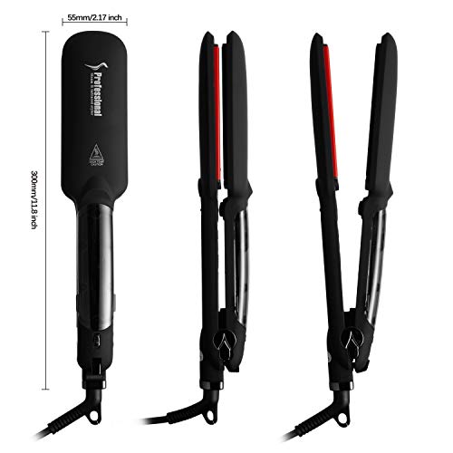 Plancha Profesional Vapor Infrarroja para Cabello 2 Pulg miniatura 2