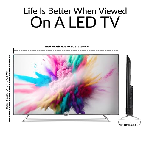 Image of Amstrad 139 cm (55 inches) 4K Ultra HD Official Android 11 LED TV AM55UG11Nxt (Bezel-Less Design)