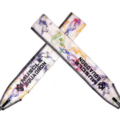 Image of Wrist Wraps for Calisthenics & Weightlifting - Heavy Duty Wrist Support & Stability (Galaxy Bloom)