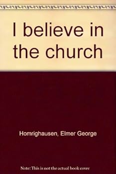 Hardcover I believe in the church Book