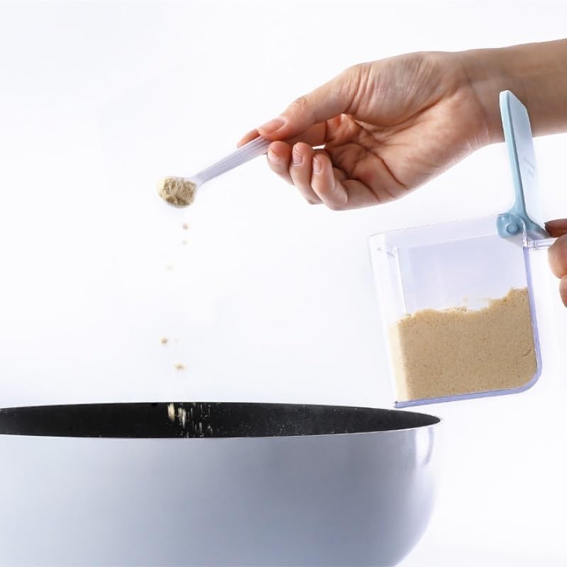 Wall Mounted Square Flavoring Container Kitchen Set of Seasoning Boxes