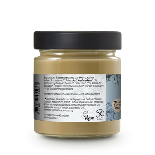 Brinkers La Vida Vegan Haselnuss Weiß | 6 x 200g | Cremiger weißer Nussaufstrich | Glutenfrei & Vegan