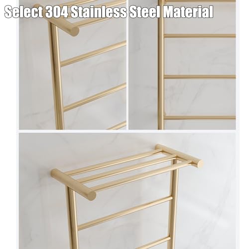 Toallero caliente para pared contra la humedad en el baño moderno 5