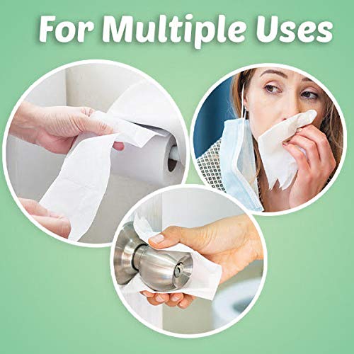 Premium Toilet Paper Family Value Size 360 Sheets Soft White Standard Tissue Roll 2 Ply for Home Bathroom Bath Restroom Skin Friendly (48 Pack) - Thumbnail 4