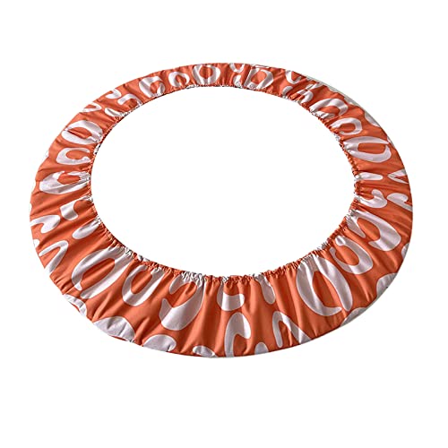 Ledph Proteccion de Muelles de Camas Elasticas, Cubierta de Proteccion Borde Trampolines de Oxford, Funda de Resorte de Repuesto para Cama Elástica,Naranja,36inch 91cm Cover