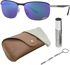 Polished Blue on Gunmetal Frame | Polarized Grey/Blue Lens