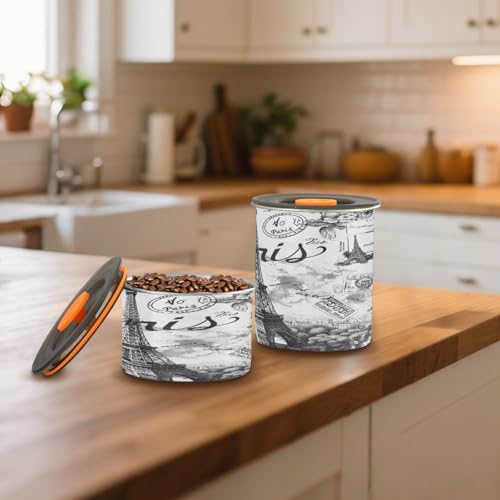 Envase hermético acero inoxidable 500ml para café miniatura 6