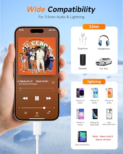 Adaptateur Lightning puce DAC intégrée pour iPhone et iPad - 7