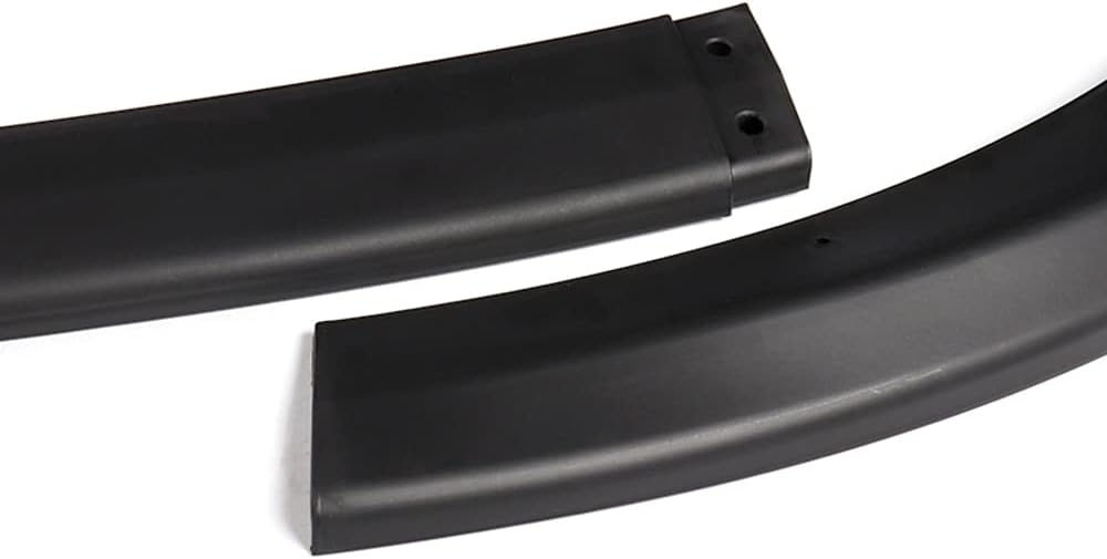 Front Bumper Lip fit for compatible with 2008-2010 Subaru Impreza WRX STi, Front Bumper Lip Spoiler Air Chin Body Kit Splitter Unpainted Matt Black ABS, 2009 (CS2-Style)