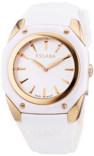Preisvergleich Produktbild Escada Damen-Armbanduhr Naomi Analog Quarz Silikon E2500013