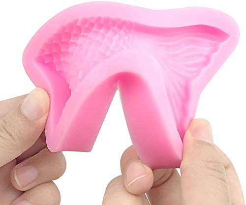 Stampi in silicone a forma di sirena, forma di