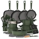 CAROTE 31pcs Pots and Pans Set, Nonstick Cookware Set