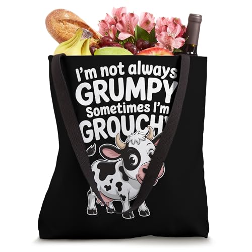 Bolsa Tote I'm Not Always Grumpy Sometimes I'm Grouchy miniatura 4