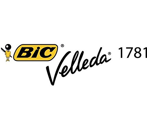 BIC Velleda 1781 - Marcador (Negro, Punta de cincel, Negro, Blanco, 3,4 mm, 5,5 mm, Tinta a base de acetona)