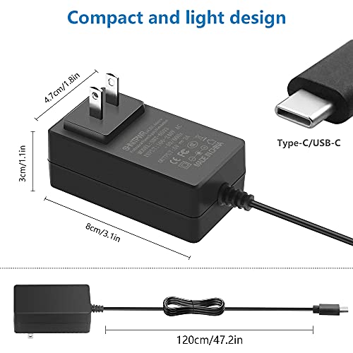 Shnitpwr 5V 3A Usb C Power Supply Adapter For Raspberry Pi 4 Type C Power Converter Cord 100~240V Ac To Dc 5 Volt 3000Ma Transformer Compatible With Raspberry Pi 4 Model B 1Gb / 2Gb / 4Gb #TOP1