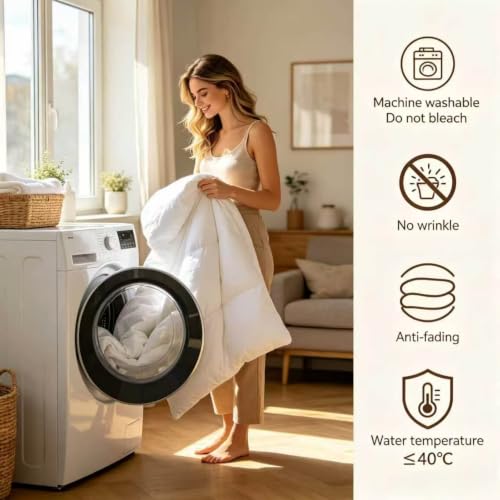 Fleurs sets de housse couette 220x240 finitions haut de gamme - 8