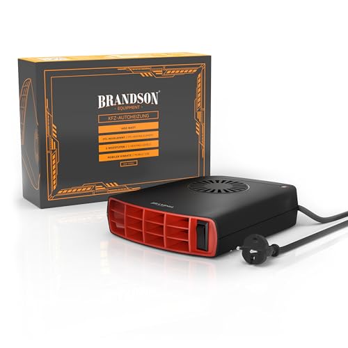 Brandson – Innenraumheizung – mobile Auto Heizung – PKW – Komfort Entfroster Standheizung Heizlüfter – 2 Heizlevel – 1400W – automatischer Überhitzungsschutz – transportabel – GS-zertifiziert - 7