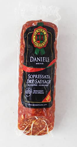Italian Style Sopressata Salami Chunk Combo Pack / 1 Sweet & 1 Hot (2.5Lbs - 3Lbs Average Weight) #TOP1