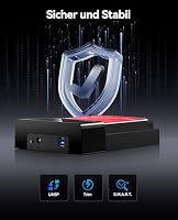 ORICO Externe USB 3.0 SATA Festplatten Dockingstation für 2,5/3,5 SATA HDD, 5Gbps Festplattengehäuse Docking Station mit bis zu 24 TB [Unterstützt UASP] – Ansicht 6
