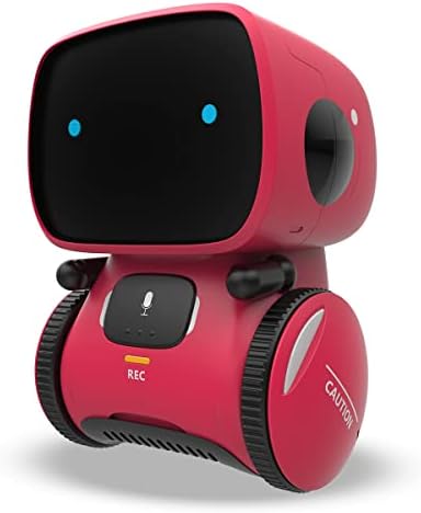 KaeKid Kids Robot Toy, Interactive Smart Robots with Touch Sensor, Voice Control, Speech Recognition, Singing, Dancing, Walking, Recording, Repeating, Educational Birthday Gifts for Boys Girls