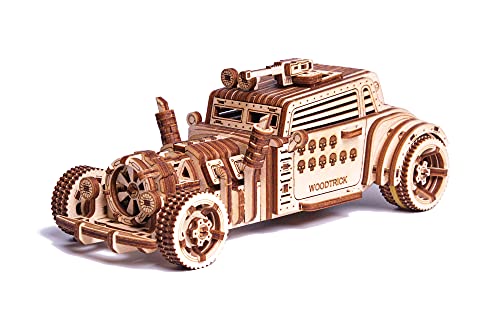 Wood Trick Apocalyptic Car 3D Wooden Puzzles For Adults And Kids To Build - Rides Up To 26 Feet - Wooden Model Car Kits To Build For Adults #TOP26