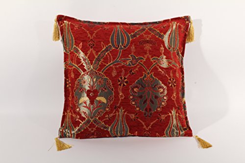MORGENLAND Möbel & Accessoires Kissenbezug orientalisch, Orientkissen, Türkische Kissen, Kissenhülle, Sofakissen…