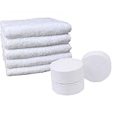OBTANIM Large Compressed Towel Travel Disposable Coin Tissue Toilet Paper Tablets for Camping, Sport