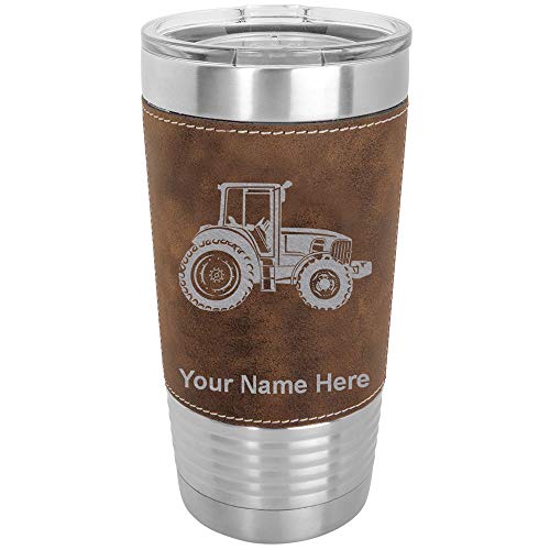 LaserGram 20oz Vacuum Insulated Tumbler Mug, Farm...
