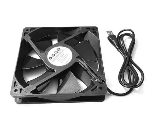 Image of Fourdot 120mm 5Inch Fan 5V DC with USB connector Model 12025