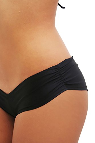 Sassy Assy Black Scrunchie Booty Short