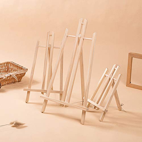 Mini Portátil De Madeira Arte Cavalete Suporte Ângulo Ajustável Pintura de Mesa Cavalete Display Sta