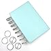 11PCS Premium Aluminum Discs for Discbound Notebook (Silvery)