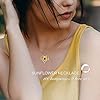 100 Languages I Love You Necklace Heart Necklace for Women Mom Wife Girlfriend You are My Sunshine Sunflower Pendant Necklaces Jewelry for Women Christmas Gifts