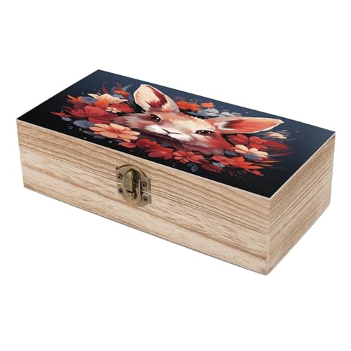 Coffret en bois souvenir de Pâques pour photos de famille - 7