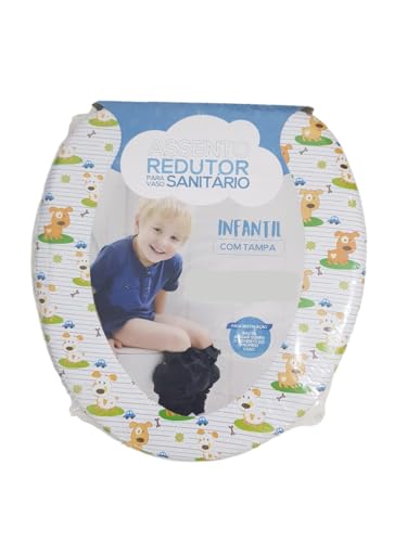 Assento Redutor Infantil Para Vaso Sanitário Troninho Almofadado Formato Anatomico Estampas Diversas