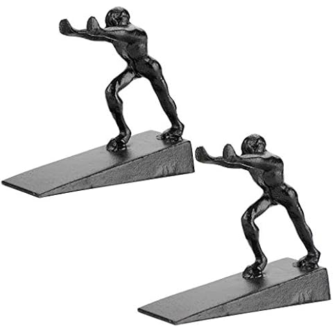 IGNPION Heavy Duty Cast Iron Door Stop Cover