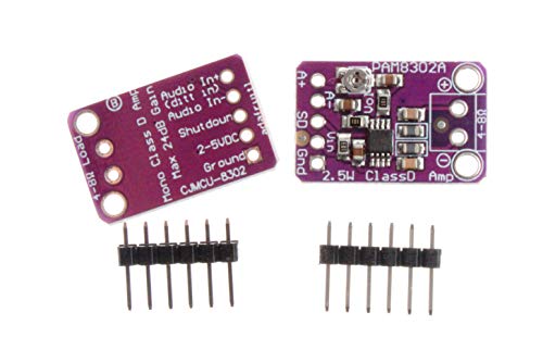 image for NOYITO PAM8302 2.5W Single Channel Class D Audio Power Amplifier Amp D