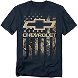 Popfunk Chevy Camo Flag T-Shirt (Medium)