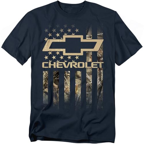 Popfunk Chevy Camo Flag T-Shirt (X-Large)