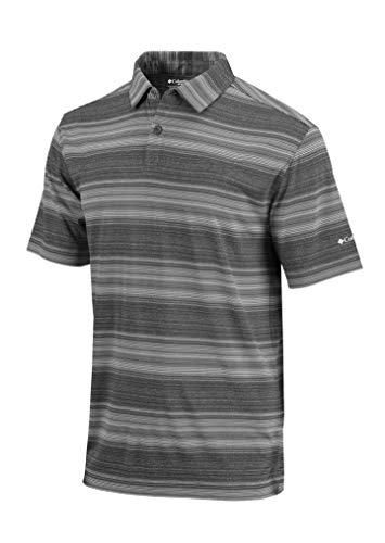 Columbia Golf Men's Omni-Wick Slide Polo (X-Large, Forged Iron)