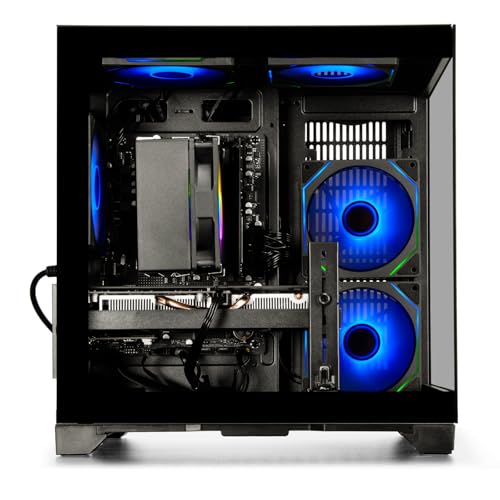 Image of High-Performance Gaming Desktop PC - Ryzen 7 5700X, GeForce RTX 3050 8GB, 16GB DDR4, 512GB NVMe SSD, WiFi 6 - Tower Computer Smooth, Ready for Gaming, Streaming & Productivity