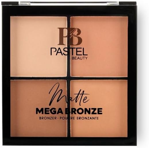 PASTEL BEAUTY Matte Mega& Contour Bronze Bronzer Palette - 11.2g