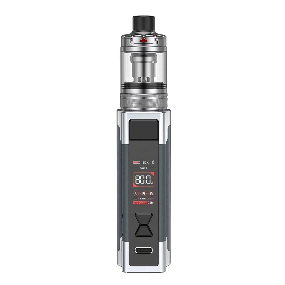Aspire Zelos 3 Kit Sigaretta Elettronica Svapo 80W con Atomizzatore Nautilus 3 da 4ml (GUNMETAL) Batteria 3200mAh e Coil Nautilus Incluse nella Confezione