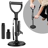 ﻿Adjustable Mobility Aid Tool,Standing Aid with Grab Handle,Hanging Rope,Elderly Standing Assist Devices with 7 Inch Reinforced Base,Supports for Elderly, Handicap Accessories for Daily Living
