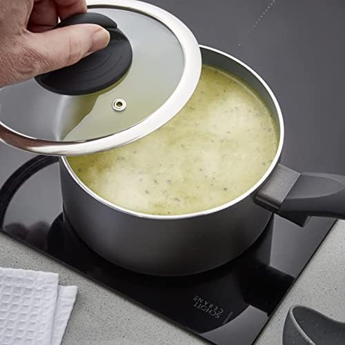 Tower T80356 Cerasure 16cm Saucepan, Graphite